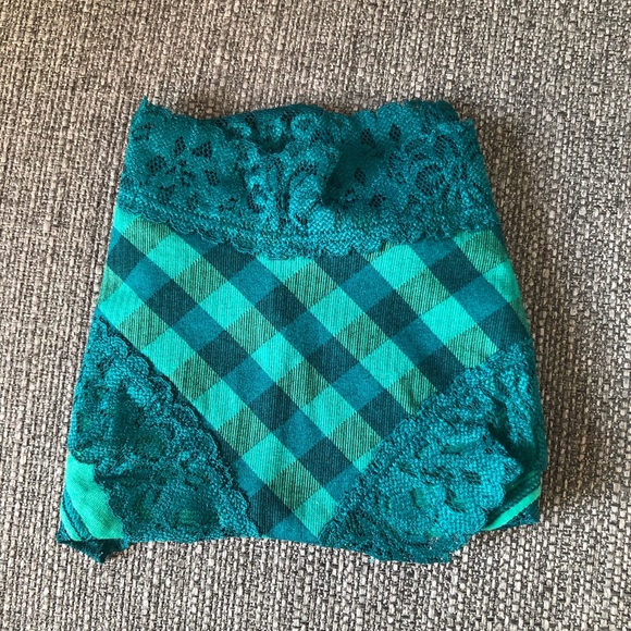 Victoria’s Secret Green Plaid Cheeky Panties Large - Picture 4 of 10
